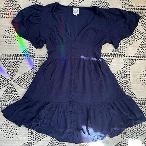 Francesca's Blue Rain Dress